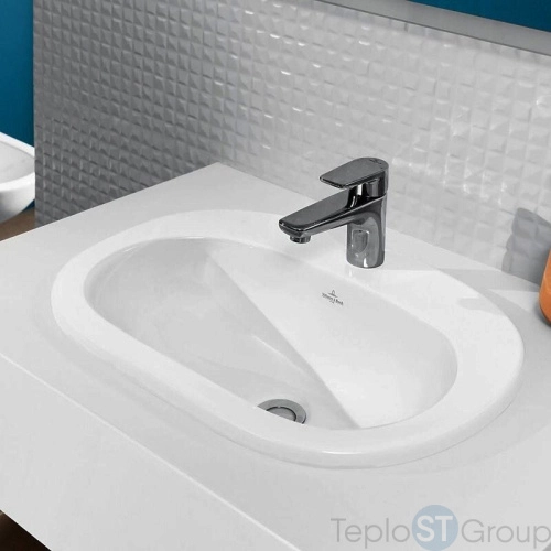 Раковина встраиваемая Villeroy & Boch O.Novo 60 41615601 белая - купить оптом с доставкой по России фото 3