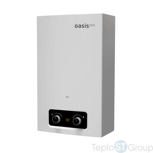 Газовый проточный водонагреватель Oasis Home V-20W - купить с доставкой по России