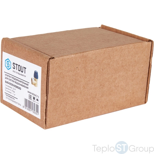Stout SVS-0030-008020 Stout Предохранительный клапан для систем водоснабжения 8 3/4 (477.282) - купить оптом с доставкой по России фото 8