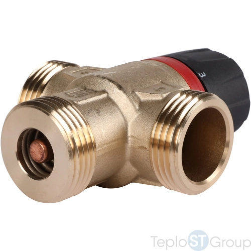 Rommer RVM-1131-236525 Термостатический смесительный клапан для систем отопления и ГВС 1  НР 30-65°С KV 2,3 (центральное смешивание) - купить оптом с доставкой по России фото 6