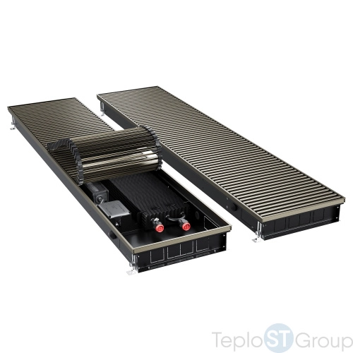 Конвектор внутрипольный Royal Thermo ATRIUM TURBO-80/300/1800-DG-U-DB - купить оптом с доставкой по России