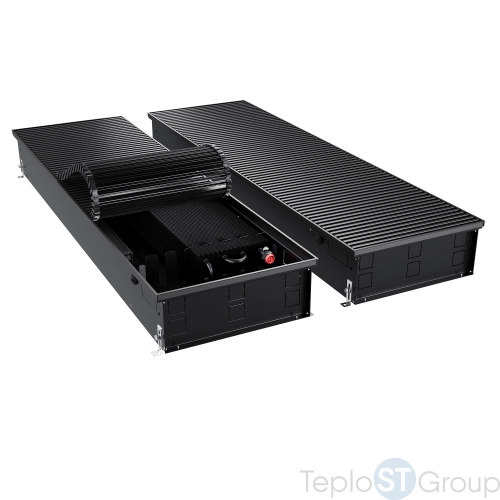 Конвектор внутрипольный Royal Thermo ATRIUM TURBO-150/400/800-DG-U-BL - купить оптом с доставкой по России