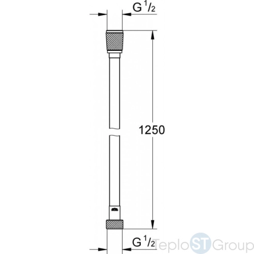 Шланг для душа Grohe Silverflex 1,25м 28362000 - купить с доставкой по России фото 3