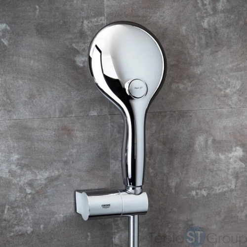 Душевая система с термостатом GROHE Rainshower System SmartControl Mono 360 26361000 хром - купить оптом с доставкой по России фото 4