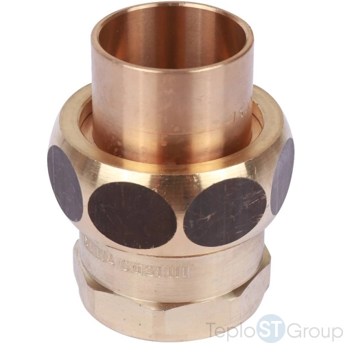 Sanha 4340g сгон ВП-ВР, бронза, самоуплотняющийся 28x1, для медных труб под пайку - купить оптом с доставкой по России фото 2