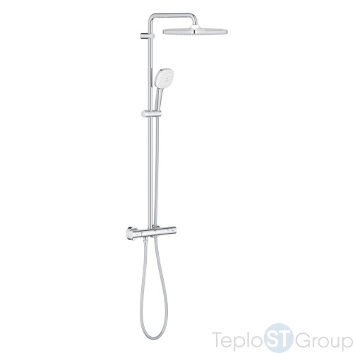 Душевая стойка Grohe Tempesta System 250 Cube 26689001 хром - купить с доставкой по России