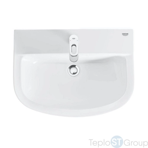 Раковина 60 см Grohe Bau Ceramic 39421000 альпин-белый - купить с доставкой по России фото 2