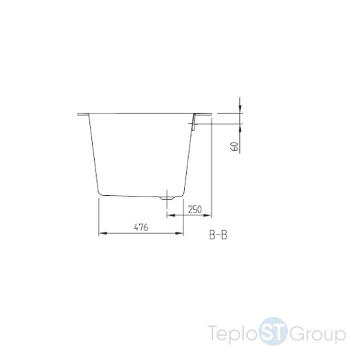 Квариловая ванна Villeroy & Boch Oberon 2.0 170x75 UBQ170OBR2DV-01 - купить с доставкой по России фото 3