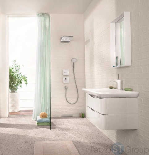 Переключатель потоков Hansgrohe ShowerSelect 15764000 хром - купить оптом у дилера TeploSTGroup по всей России ✅ ☎ 8 (800) 600-96-13 фото 4