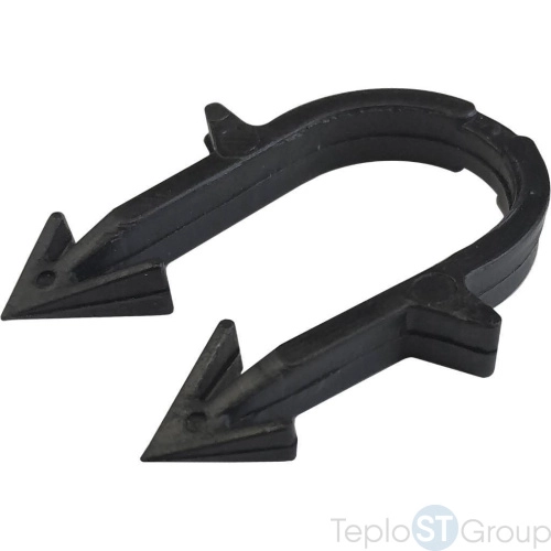 Stout SMF-0003 Скоба якорная для труб д.16-20мм, цвет черный - купить оптом с доставкой по России