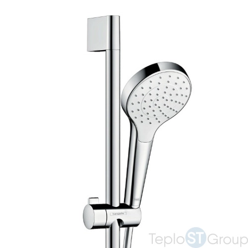 Душевой набор Hansgrohe Croma Select S 1jet 26564400 белый/хром - купить с доставкой по России фото 2