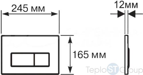 Унитаз с инсталляцией 3в1 SET AQUATEK ВЕГА-1905-017 - купить оптом у дилера TeploSTGroup по всей России ✅ ☎ 8 (800) 600-96-13 фото 3