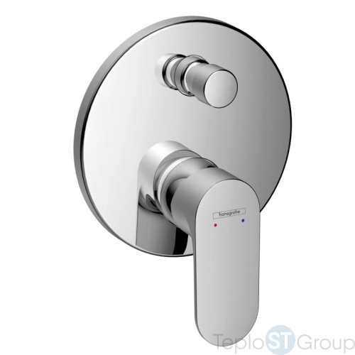 Смеситель для ванны c душем Hansgrohe Rebris S 72466000, хром - купить оптом у дилера TeploSTGroup по всей России ✅ ☎ 8 (800) 600-96-13