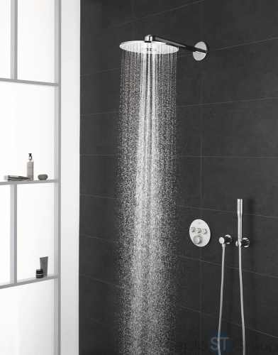 Верхний душ Grohe Rainshower 26475LS0 хром - купить с доставкой по России фото 11