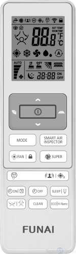 Инверторная сплит-система Funai EMPEROR SMART EYE FULL DC Inverter 2023 RACI-EM35HP.D04 (комплект) - купить оптом с доставкой по России фото 3