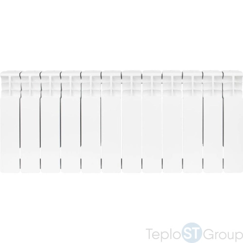 Stout Space 350 12 секций радиатор биметаллический боковое подключение RAL9016 - купить оптом у дилера TeploSTGroup по всей России ✅ ☎ 8 (800) 600-96-13 фото 10
