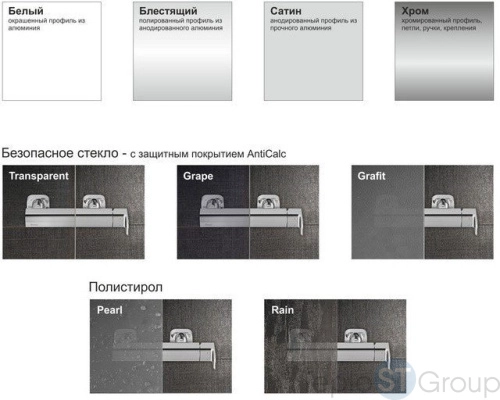 Душевая дверь Ravak Blix 110x190 0PVD0U00Z1 - купить оптом у дилера TeploSTGroup по всей России ✅ ☎ 8 (800) 600-96-13 фото 5