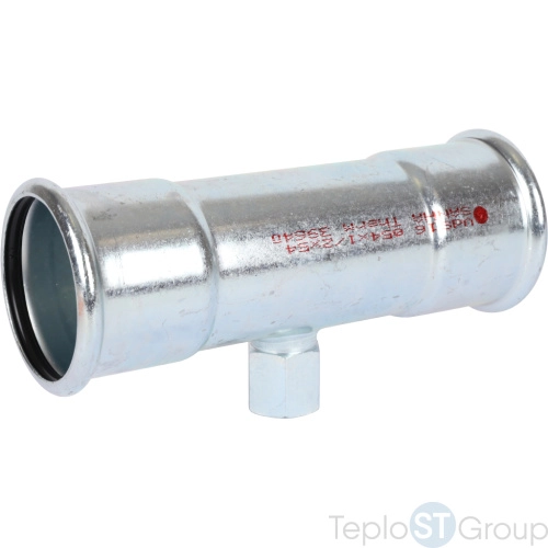 Sanha 24130G 24130G SANHA-Therm тройник ВПр-ВР-ВПр, 54x1/2x54 - купить с доставкой по России фото 2