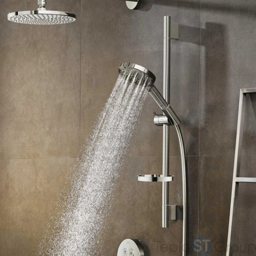 Душевой гарнитур Hansgrohe Raindance Select S 27654000, хром - купить с доставкой по России фото 6