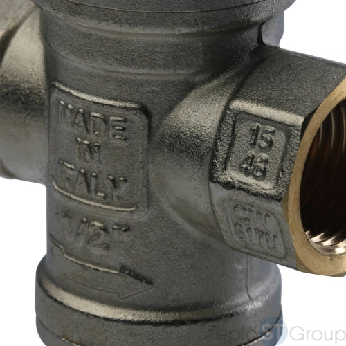 Stout SVS 1/2 Редуктор давления с давлением на выходе 1…4 бар с подсоединением для манометра 1/4 - купить оптом с доставкой по России фото 5