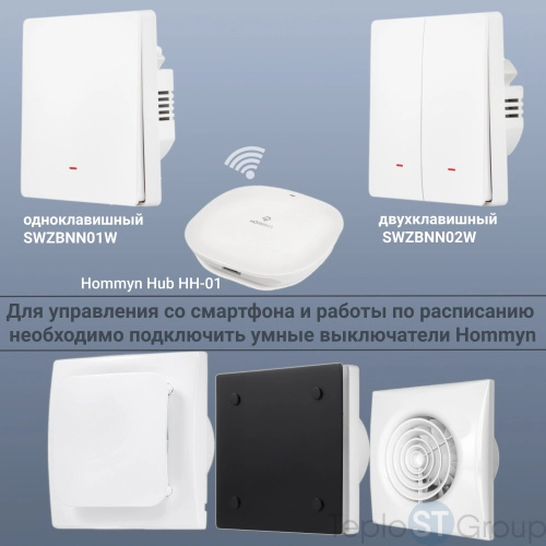 Вентилятор вытяжной Royal Thermo RAFS 100 V - купить с доставкой по России фото 5