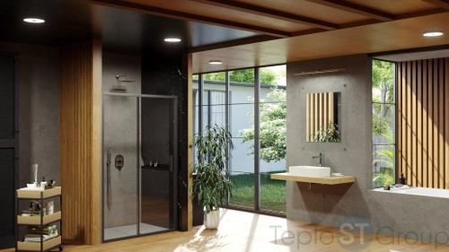 Душевая дверь Ravak Blix Slim 100x195 X0PMA0C00Z1 - купить оптом с доставкой по России фото 4