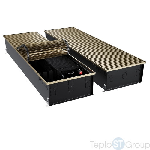 Конвектор внутрипольный Royal Thermo ATRIUM TURBO-190/400/1000-DG-U-LB - купить оптом с доставкой по России