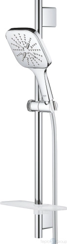 Душевой гарнитур GROHE Rainshower SmartActive 130 Cube 26583000 хром - купить с доставкой по России фото 2