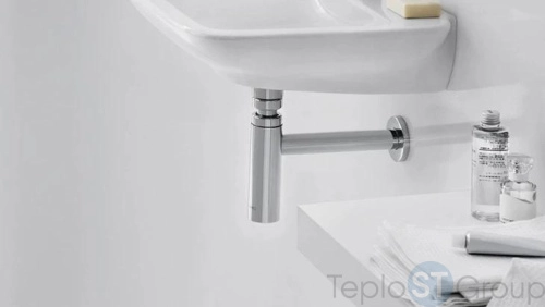 Сифон для раковины Hansgrohe Flowstar S 52105000 - купить оптом у дилера TeploSTGroup по всей России ✅ ☎ 8 (800) 600-96-13 фото 2