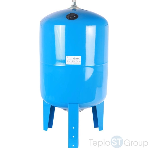 Stout STW-0002 Гидроаккумулятор 100 л. вертикальный (цвет синий) - купить оптом с доставкой по России фото 3