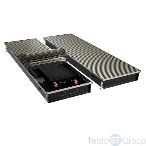 Конвектор внутрипольный Royal Thermo ATRIUM TURBO-90/400/2600-DG-U-LB - купить оптом с доставкой по России