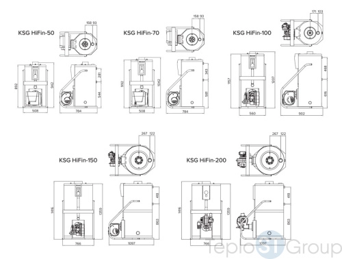 Котел газовый Kiturami KSG Hifin New 200 напольный двухконтурный - купить с доставкой по России фото 4