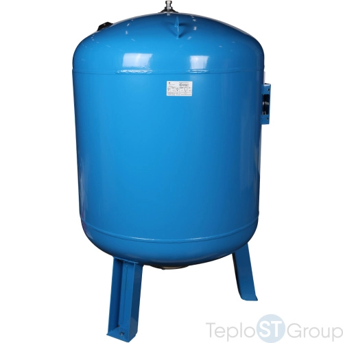 Stout STW-0002 Гидроаккумулятор 500 л. вертикальный (цвет синий) - купить оптом с доставкой по России