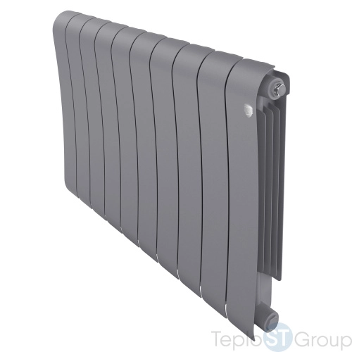 Радиатор биметаллический Royal Thermo Infinity 500 Silver Satin - 10 секц. - купить оптом с доставкой по России