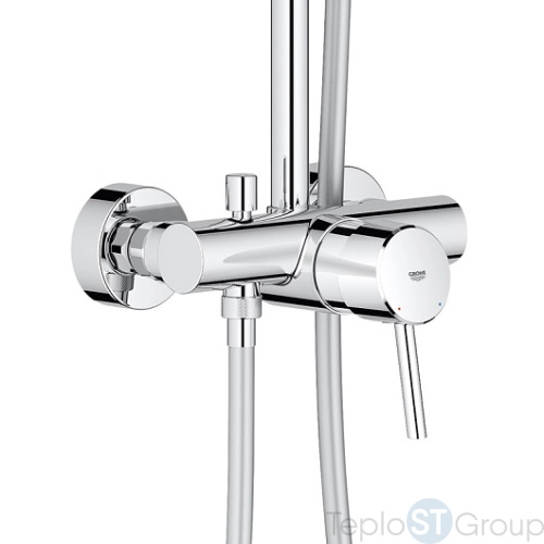 Душевая система со смесителем Grohe Euphoria 260 Concetto 23061003 хром (замена 23061002) - купить с доставкой по России фото 8