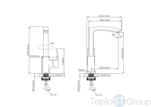 Смеситель Oasis L1012GМ - купить оптом у дилера TeploSTGroup по всей России ✅ ☎ 8 (800) 600-96-13 фото 2