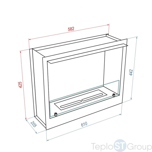 Биокамин Firelight BFP/P-2520 - купить с доставкой по России фото 5