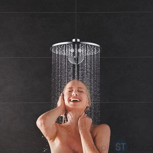 Верхний душ с кронштейном GROHE Rainshower 310 мм SmartActive 26475000 2 режима, хром - купить с доставкой по России фото 4