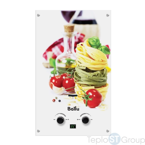 Колонка газовая Ballu GWH 10 Fiery Glass Pasta - купить оптом с доставкой по России фото 6