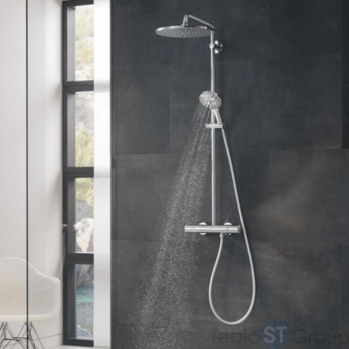 Душевая система 310 мм Grohe Rainshower SmartActive 26647000 - купить с доставкой по России фото 8