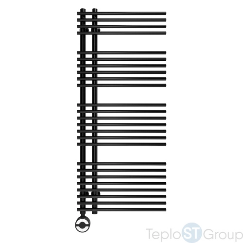 Полотенцесушитель Royal Thermo Pino black П25 500х1200 электро (встроен. диммер) - купить оптом с доставкой по России фото 2