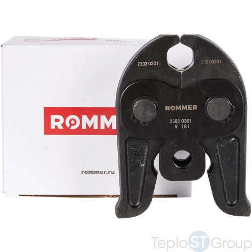 Rommer RPT-0003-000018 Rommer Пресс-клещи V-профиль, 18 - купить оптом с доставкой по России фото 3