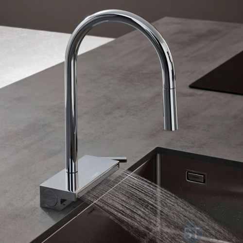 Смеситель для кухни Hansgrohe Aquno Select M81 73831000 - купить с доставкой по России фото 9