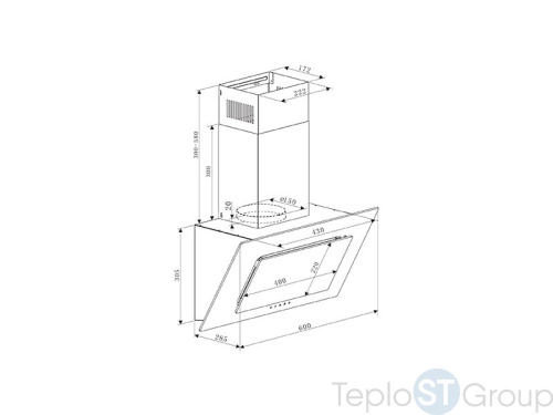 Кухонная вытяжка Making Oasis Everywhere ND-60W - купить с доставкой по России фото 6