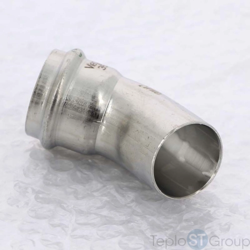 Угол-вставка пресс 45 град. нержавеющая сталь Sanpress Inox VIEGA 35 435424 - купить оптом с доставкой по России фото 2
