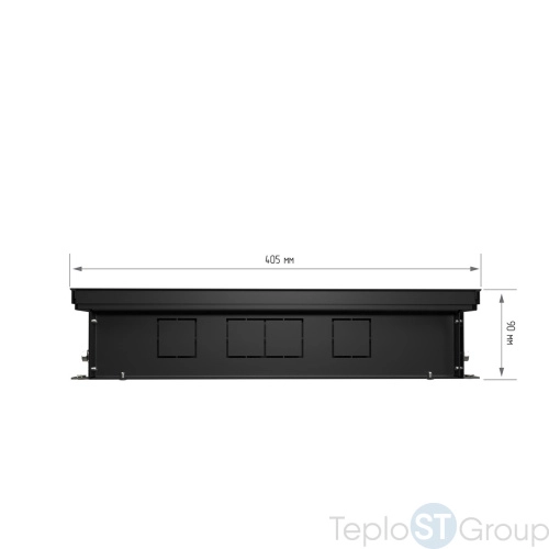 Конвектор внутрипольный Royal Thermo ATRIUM TURBO-90/400/2600-DG-U-LB - купить оптом с доставкой по России фото 5