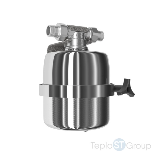 Фильтр магистральный корпус Аквафор Викинг Мини 10"BB 3/4" нерж. сталь для горячей и холодной воды хром 101129 - купить оптом с доставкой по России фото 3