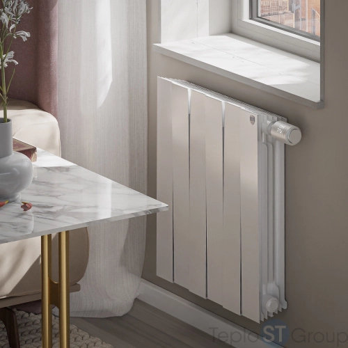 Радиатор Royal Thermo PianoForte 500 Bianco Traffico VDR80 - 6 секц. - купить оптом с доставкой по России фото 2