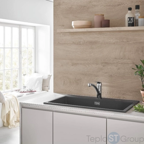 Смеситель для кухни GROHE Eurosmart 2021 33281003 хром - купить с доставкой по России фото 4