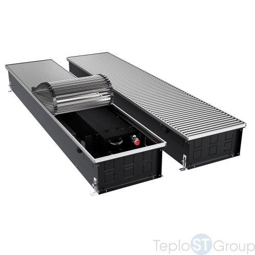 Конвектор внутрипольный Royal Thermo ATRIUM TURBO-150/300/1100-DG-U-NA - купить оптом с доставкой по России